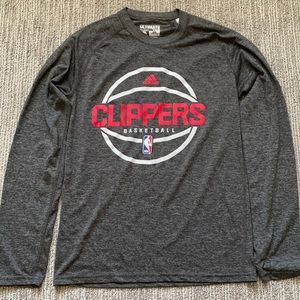 Adidas LA Clippers long sleeve size small